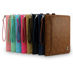 Business style armband leather case for 7 inch tablet