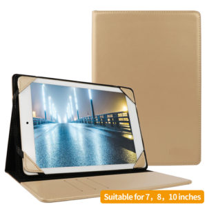 ultra slim universal leather tablet case cover belk clip case 7″ 8″ 10″ inch with strap fro