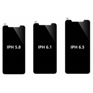 Premium Privacy Front Tempered Glass For Iphone Xs/Xr/Xs Max