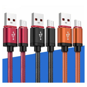 Leather  Micro USB data