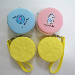 Candy color cable organizer earphones storage mini wallet