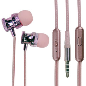 wired earphones line control with wheat headset one-button tuning universal stereo headset Noise canceling headphones