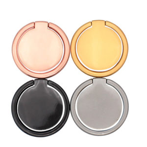 Mobile phone ring stand holder