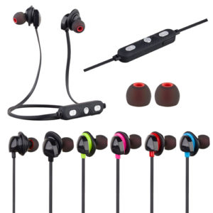 Magnetic wireless sports Bluetooth headset support OEM