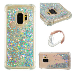 soft tpu 360 anti-scrath phone case colorful sand phone case with stars sand