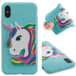soft tpu silicone cartoon phone case unicorn phone caus