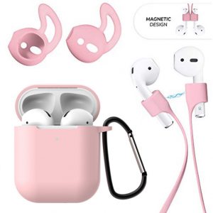 For airpod strap Anti-Lost Rope Wire cable connector Silicon Lanyard wireless earbuds