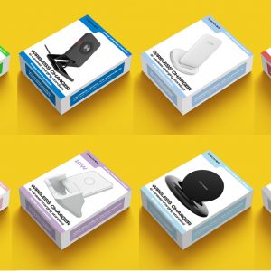 Wireless charger holder packaging