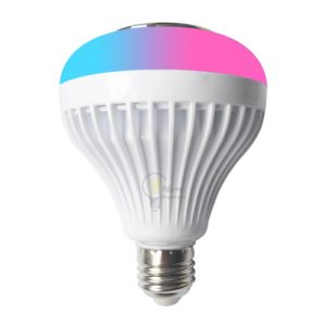 Intelligent APP colorful remote control RGBW bulb lamp