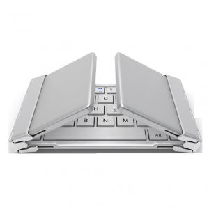 Triple foldable Bluetooth keyboard Wireless Mini keyboard for mobile phones and tablets