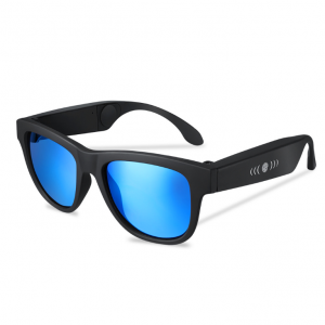 Bone conduction smart talking sunglasses
