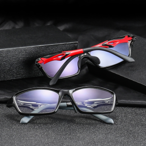 Blue light smart color changing glasses