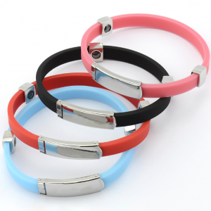 European and American multicolor silicone bracelet motion energy bracelet
