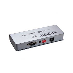 v2.0 HDMI Splitter 1×2 support 4Kx2K@60Hz, HDCP 2.2 18Gpsb