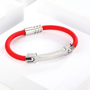 Balanced waterproof silica gel anion bracelet
