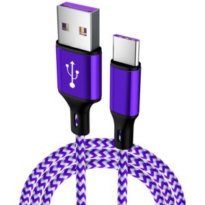 Durable  Braided Type C USB  Cable 25