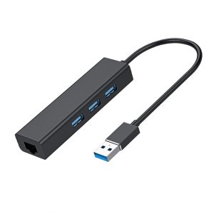 4-Port USB 3.0 Ultra Slim Data Hub for Mac, PC, USB Flash Drives and Other Devices