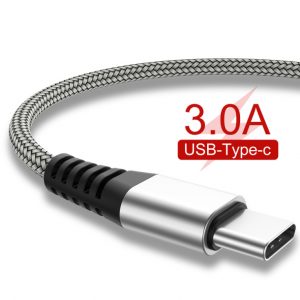 Durable  Braided Type C USB  Cable 30
