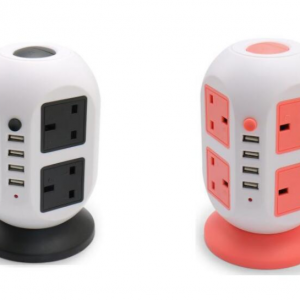 vertical extension power socket