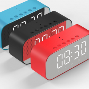 Mini home alarm clock wireless phone stereo