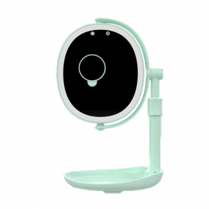 Multi-functional cosmetic mirror can be charged with double-sided mirror