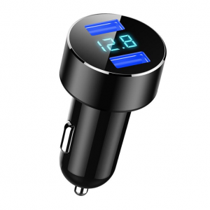 Dual USB high current multi-function with digital display fast charging