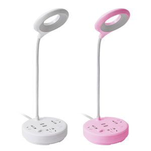 Multi-function USB socket row insert household desk lamp bedside lamp row insert