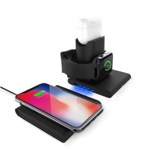 Multi-function 3 in 1 can be used independently magnetic wireless charger