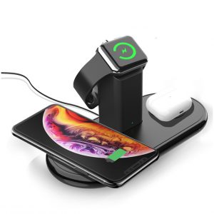 Multi-function 3 in 1 can be used independently magnetic wireless charger