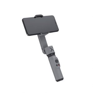 Phone stabilizer hand-held camera, folding, buffeting, small portable, triaxial self-timer holder