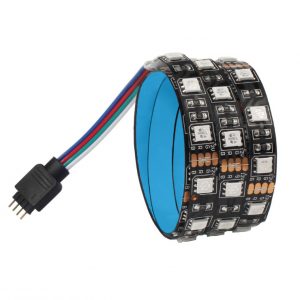 12V low voltage seven color lights with computer case decorative lights