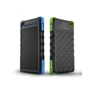 8000mAh portable power supply that can be charged by solar energy