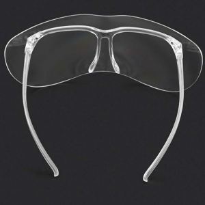 Transparent anti – fog glasses folding anti – dust goggles