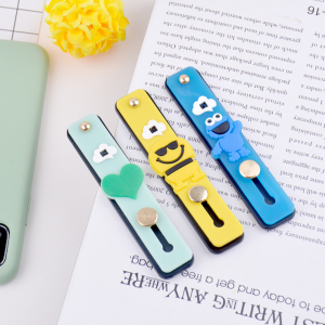 Push-pull type mobile phone bracket back strap