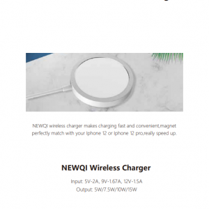 Mobile Phone Wireless Charger