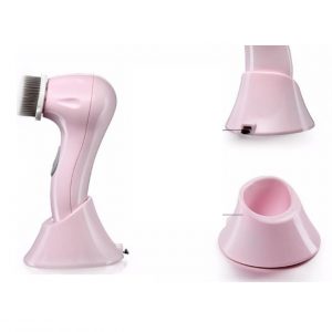 Sonic cleansing brush