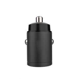 QC3.0 hidden 18W quick charging aluminum alloy car charger