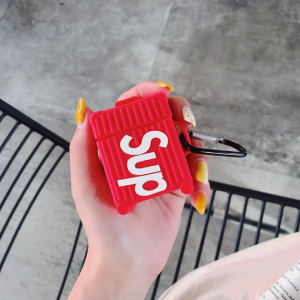 Japanese and Korean Big face Cat Fun AirPods1 2 generation Case