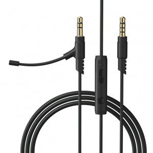 Mobile phone headset with microphone audio cable 3.5 Audio cable
