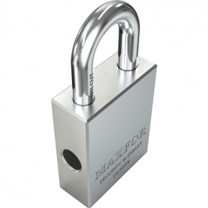 Metal outdoor dustproof lock door lock smart all stainless steel anti-theft fingerprint padlock