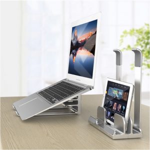 Laptop stand desktop aluminum stand for general computer cooling storage shelf