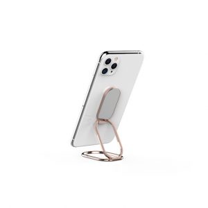 Folding lifting table top metal ring clasp with magnetic suction car bracket