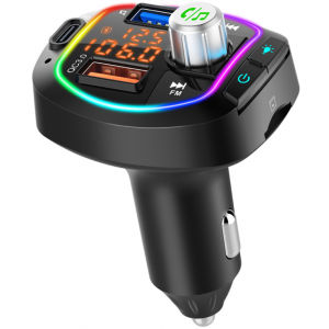 Car MP3 player 5.0 Bluetooth car charging FM transmitter