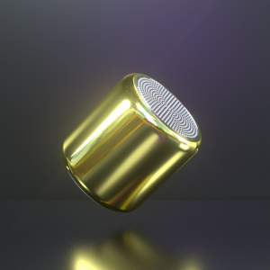 1 TWS small steel gun heavy subwoofer mini stereo