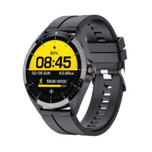 Heart rate blood pressure blood oxygen temperature monitoring waterproof smart watch