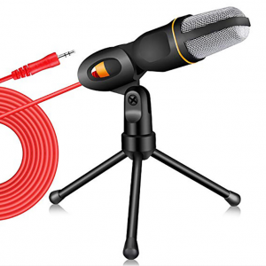 Computer voice microphone with stand