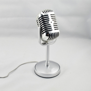 High quality retro Magnolia silver plated capacitor microphone