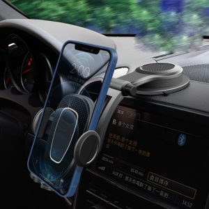 Mini car with navigation rotating vehicle suction cup can adjust the rotating mobile phone bracket