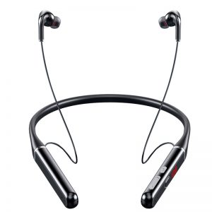 Sport Bluetooth headset Neck mount card power display Super long standby running wireless Bluetooth headset