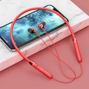Neck Pendant Sport Bluetooth Headphone 5.0 Smart Noise Reduction Liquid Silicone Headphone